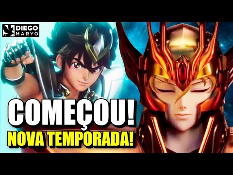 FIM DE UMA ERA! DUBLADORES NOVOS de Cavaleiros do Zodíaco! Saint Seiya 3D -  Diego Maryo