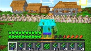 Minecraft HOW MUTANT ZOMBIE ATTACKED THIS VILLAGE IN MINECRAFT MOD / DESTROY HOUSE !! Minecraft Mods