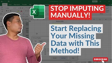 Replace Missing Values with Mean, Median, or Mode in Excel!