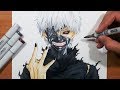 How To Draw Ken Kaneki from Tokyo Ghoul - Step By Step Tutorial