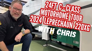 24ft CCLASS MOTORHOME WITH 5 SEATBELTS! The 2024 Leprechaun 220XG by Coachmen Motorhome RV Tour