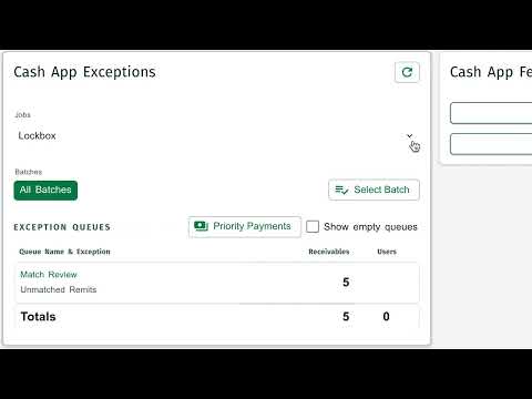 [Demo] Billtrust Cash App Exception Handling