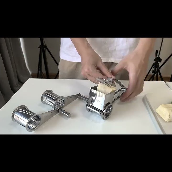 Rösle Cheese Mill Demonstration 