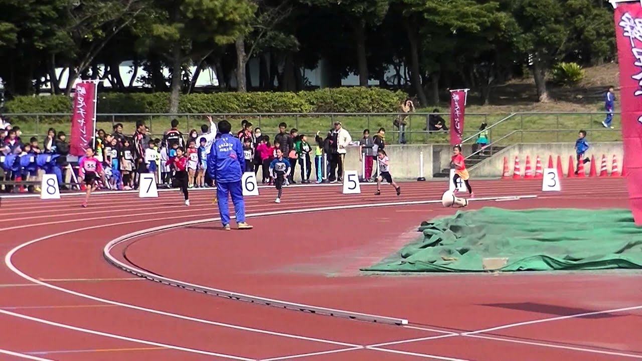 第３回瞬足チャレンジ２０１５　小学２年女子５０ｍ　決勝