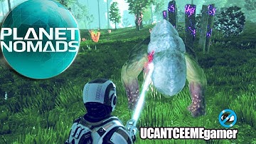 Planet Nomads Ep. 3 | Medium 3D Printer | Fighting Rock Monster Alien | No Man