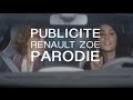 Parodie renault zoe  exprience olfactive lpet