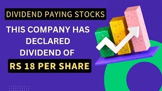 5 Stocks Paying Dividends In November | Dividend Alert | Get Rs18 Per Share | Dividend paying stocks