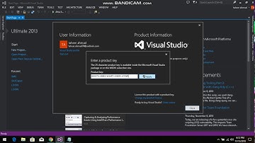 Visual Studio 2013 Product Key