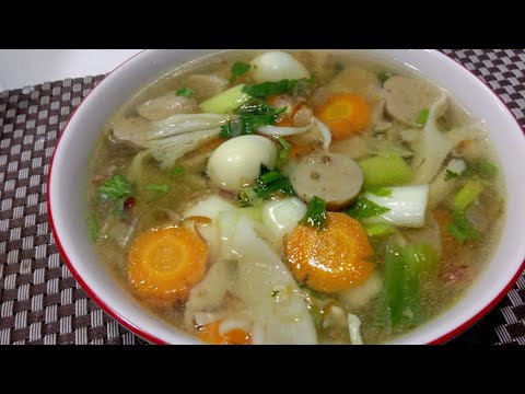 Video: Cara Membuat Sup Jamur Dengan Siomay Sayur