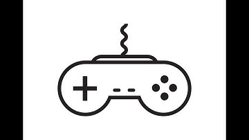 Free Online Tutorials – How to design Video game controller icon