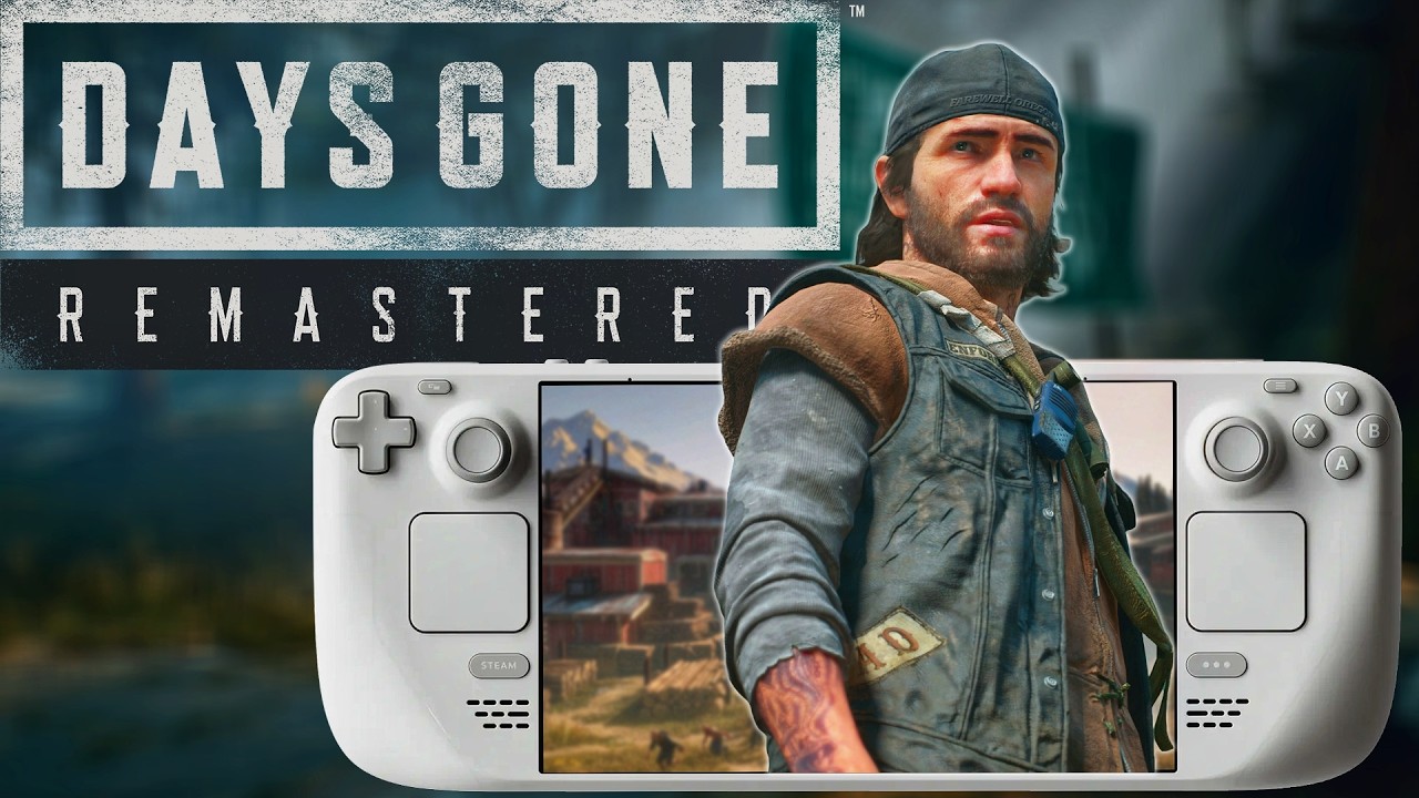 Best Settings for Days Gone Remastered on Steam Deck!