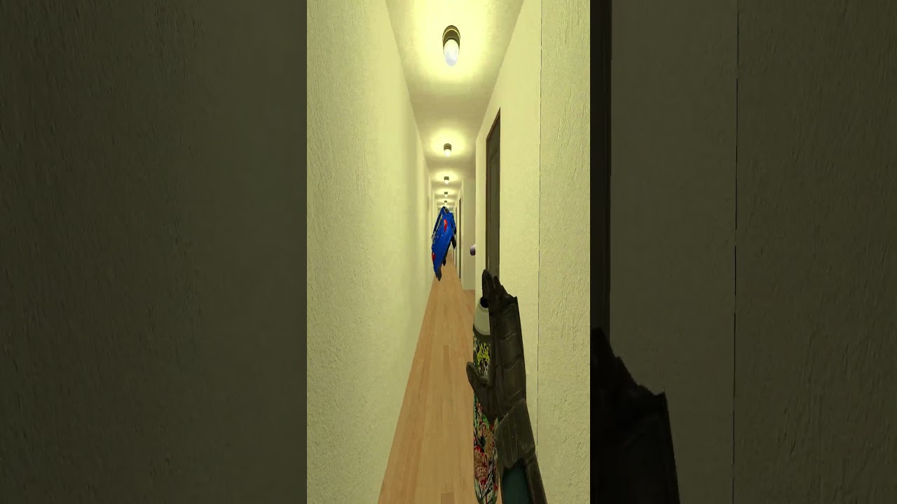 Scary Amogus And Scary Hand Chase me in Liminal Hotel Nextbot Gmod