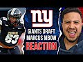 The New York Giants Select OL Marcus Mbow in the 5th Round | 2025 NFL Draft