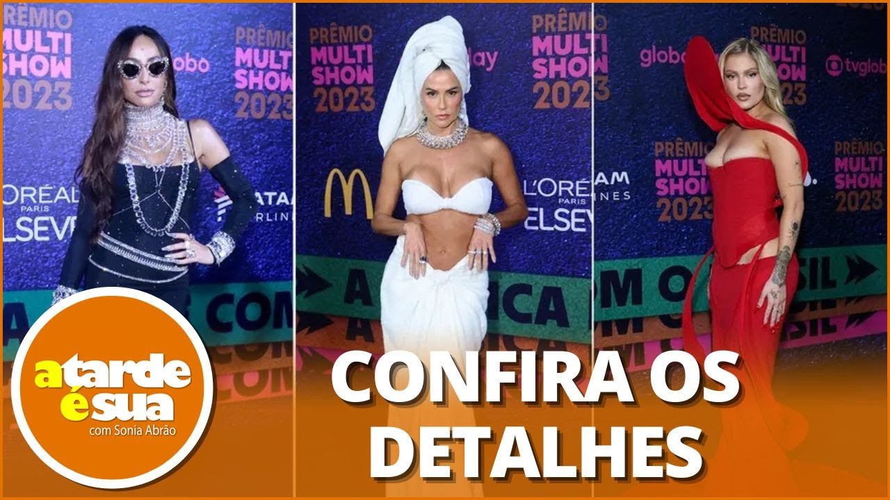 Prêmio Multishow 2023: Deborah Secco de toalha, Priscilla com novo visual e mais