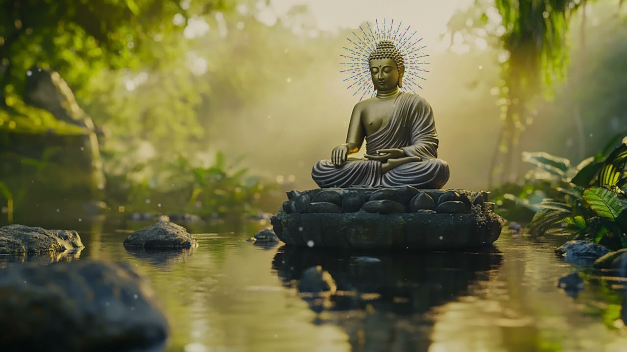 Медитация внутреннего мира. Расслабляющая музыка. Медитация, йога, учеба и хороший сон № 44.