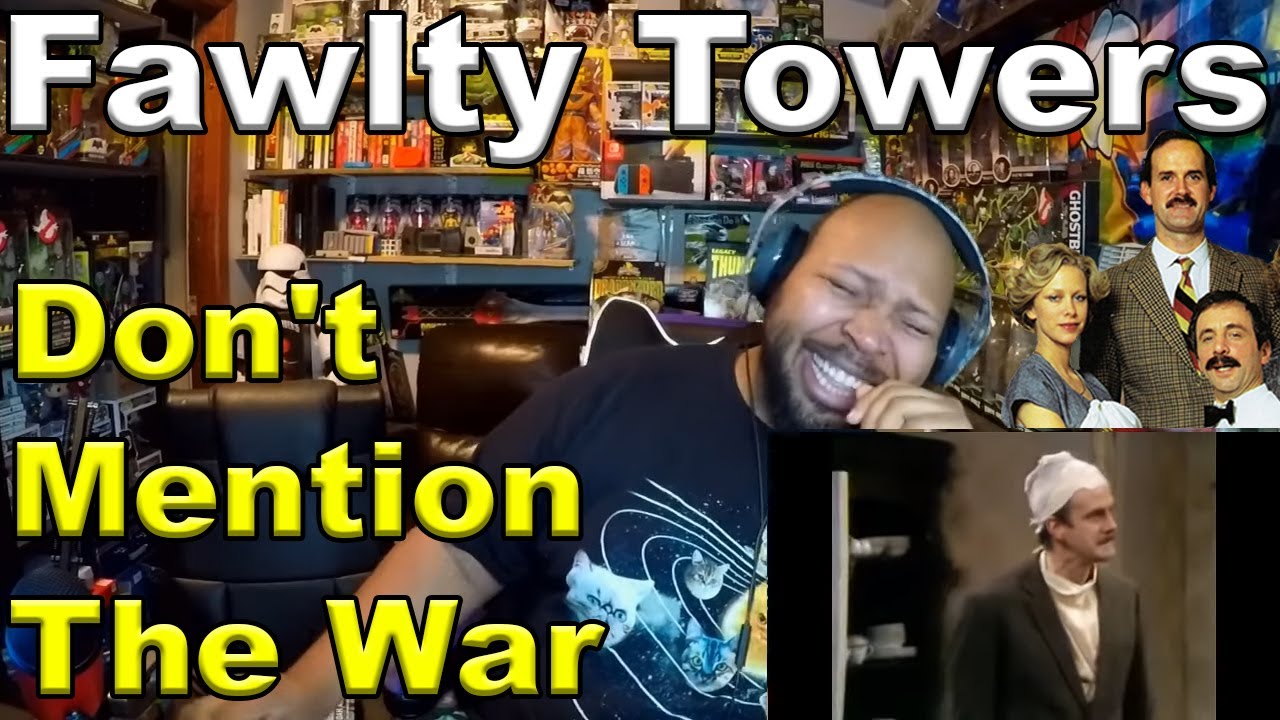 Fawlty Towers - Don't mention the war Reaction - YouTube