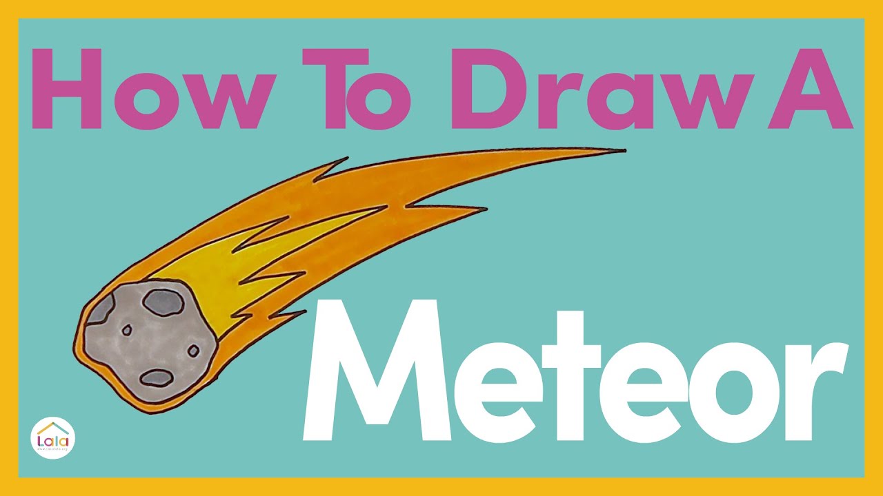 How To Draw A Meteor - YouTube