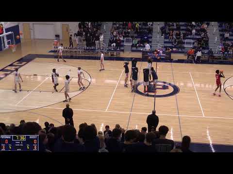 The Potomac School vs Collegiate School Womens Varsity Basketball