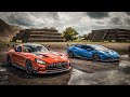 Forza Horizon 5 Drag Race: Mercedes-AMG GT Black Series vs Lamborghini Huracan STO