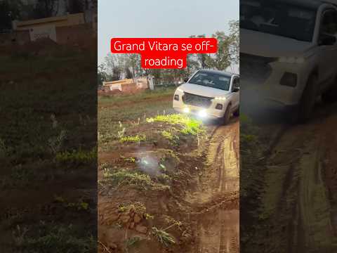 Grand Vitara se off-roading #offroading #offroad #marutisuzuki #shortsviral #shortvideo #viral