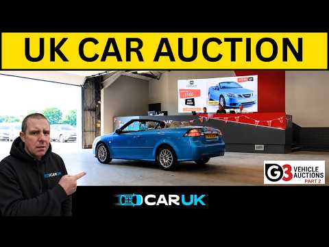 BIDDING ON CHEAP CARS AT THE UK'S CHEAPEST CAR AUCTION