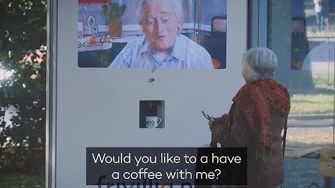 [NGOs & Charities] Frivillig.no bus shelter invites for coffee and a chat  | JCDecaux Norway