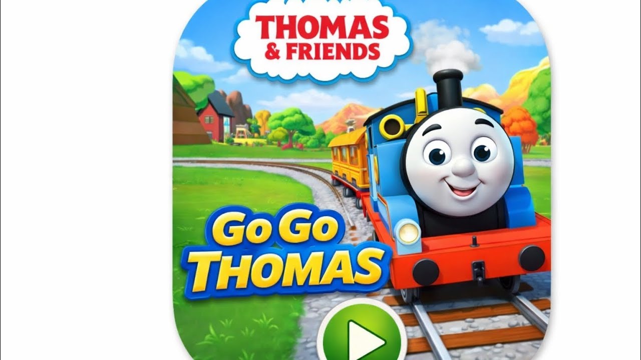 👉 Go Go Thomas 🚂 Fun Train Game for Kids | Baby Cartoon Video