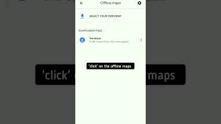 Offline Map kaise download kare? screenshot 1
