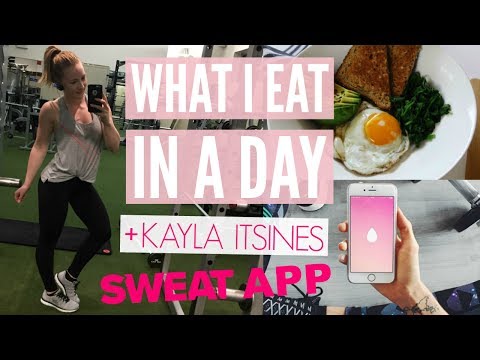 What I Eat In A Day + Kayla Itsines BBG Stronger App First Impression