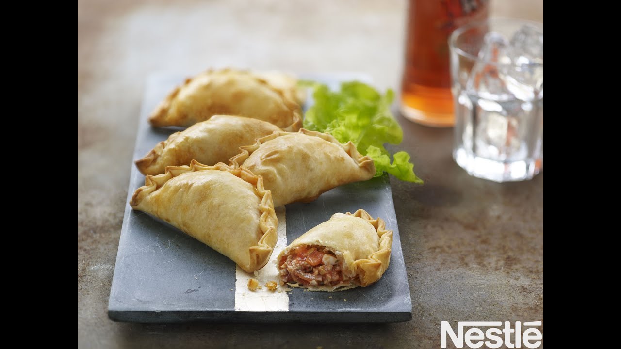 Empanadillas de carne - Recetas Buitoni meriendas sorpresa