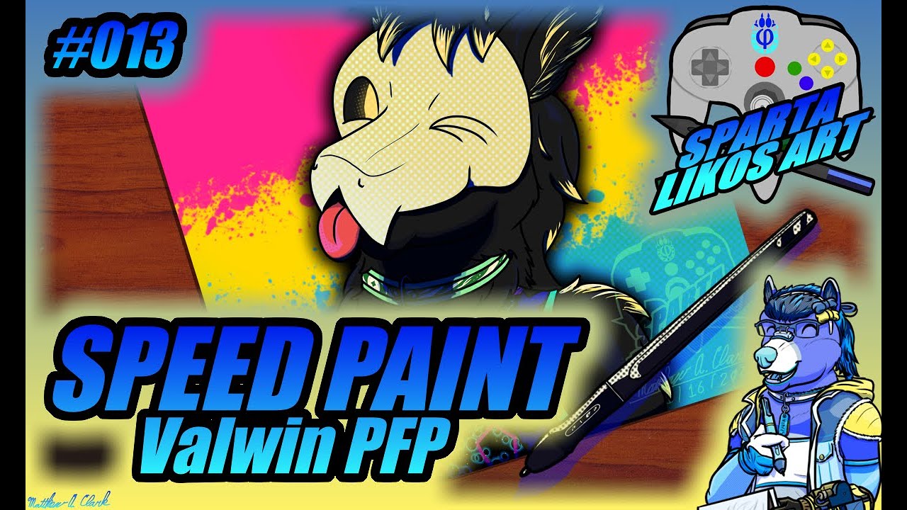 Speed Paint [013] Valwin PFP - YouTube