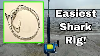 How to Make a Shark Rig (Easiest way) for land based shark fishing