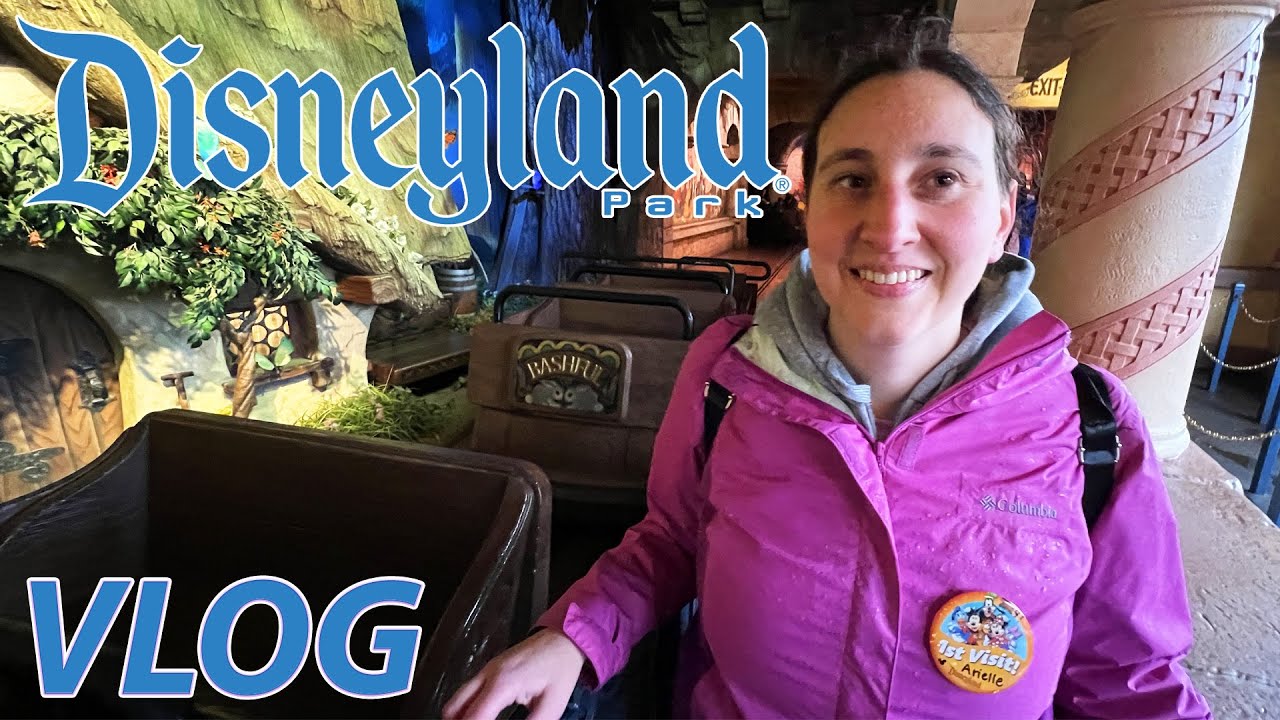 Non-Stop Rain = Best Day EVER at Disneyland | VLOG | February 5th, 2024