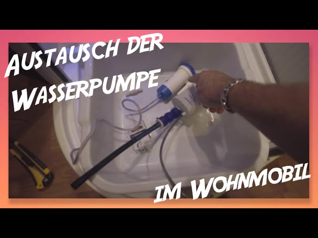 Wasserpumpe wechseln im Wohnmobil – leichter Austausch der