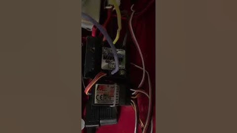 Pulsing ESC problem video #1