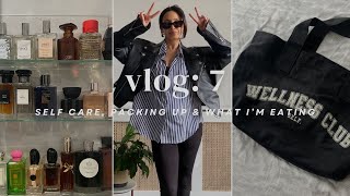 VLOG 7 | SELF CARE, PACKING UP & WHAT I'M EATING | Danielle Peazer