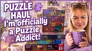 A cosy little puzzle haul 🧩 slow evenings, new puzzles, and I'm officially a PUZZLE addict!