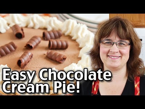 How To Make Easy Chocolate Cream Pie!