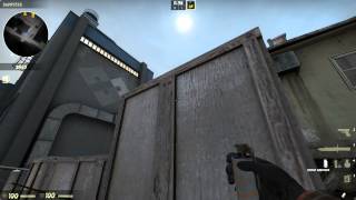 CS GO. TRICK "DE_TRAIN NEW" Smoke from T spawn to Connector(Short)