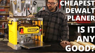 DeWalt DW734 Thickness Planer Review and Test