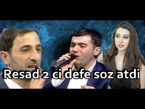 Resad Dagli 2-ci defe Perviz Bulbuleye soz atdi | Damla sene damlada damlada gedir