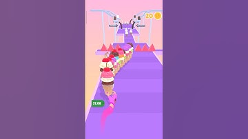 Popsicle Stack Ice Cream Run #shorts #ytshorts #shortvideo #games #level72