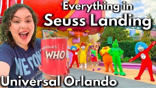 Seuss Landing Full Tour | Hidden Details You May Have Missed! | Universal Orlando Resort