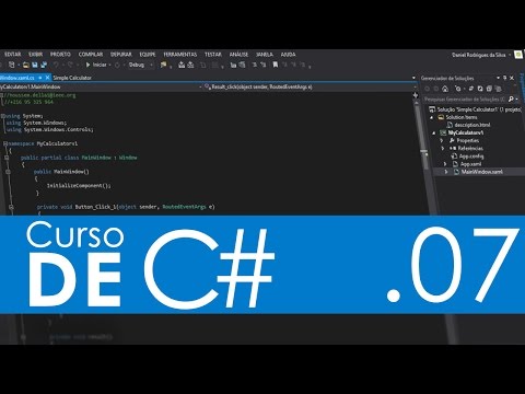 Curso de Prgramação em C# - Aula 07 Inserindo Comentários