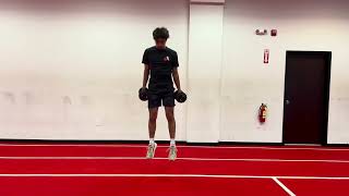 DB Vertical Jump w/ Stick AE