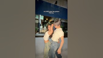 daniela and yeonjun doing THIS live??? #katseye #txt #yeonjun