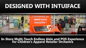 IntuiFace in Action - In-Store Multi-touch Endless Aisle and POS Experience