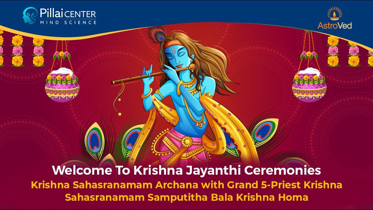Sri Krishna Jayanthi2022 Sri Krishna Sahasranama Samputitha Bala