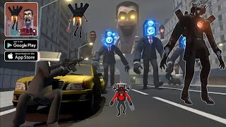 Toilet War: Skibd vs Camera Gameplay | Toiletman Gameplay (Android, iOS) screenshot 4