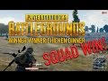 PUBG: Battlegrounds (Squad Win at 30m!)